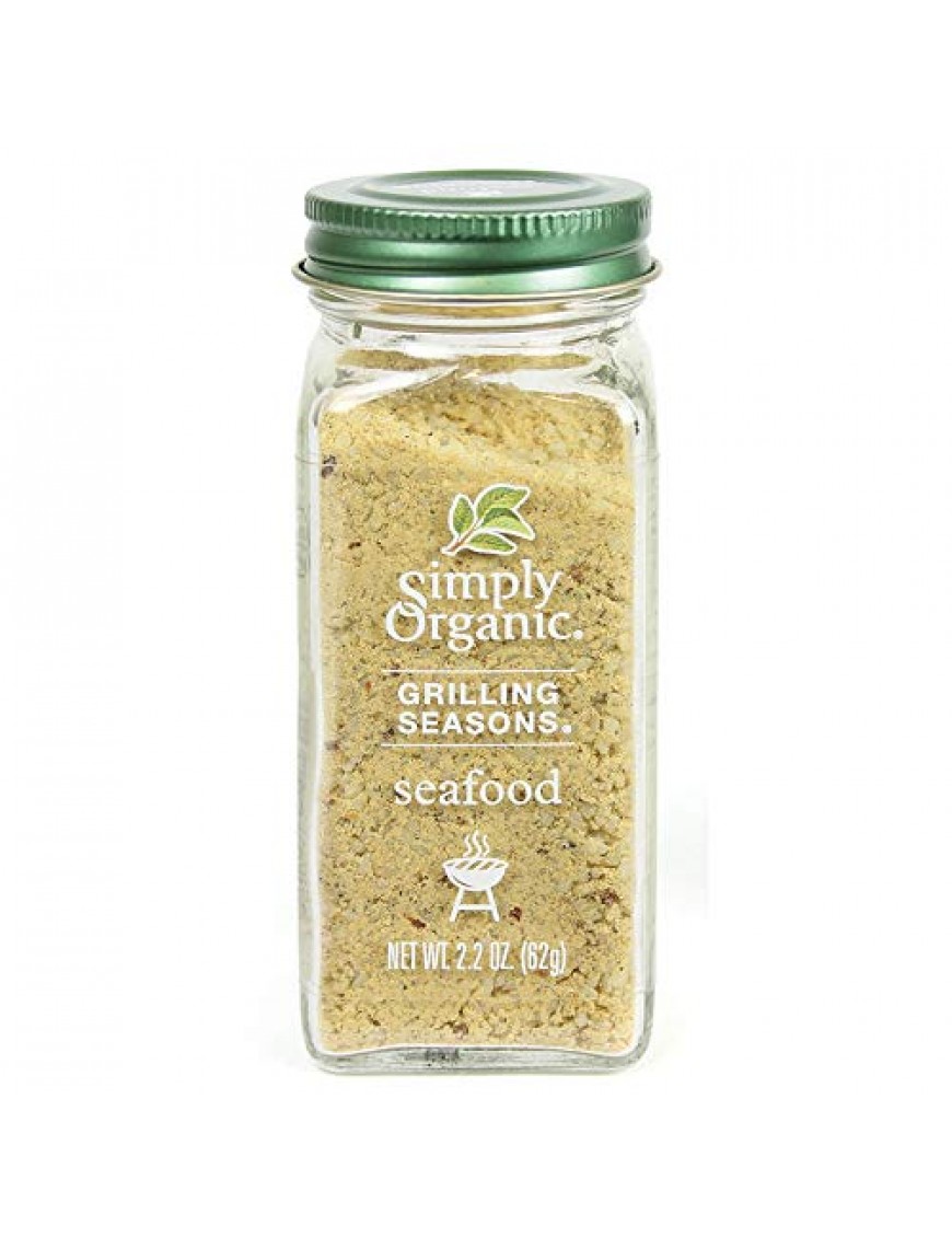 Simply Organic Og2 Grilling Seafood Seasoning (6x2.2Oz)