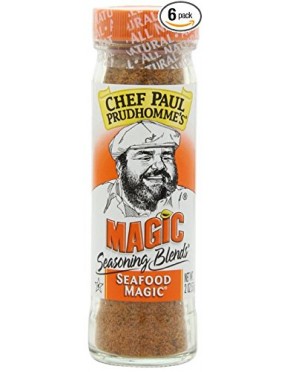 Magic Seasonings Chef Paul Prudhomme's Magic Blends Seafood (6x2Oz)