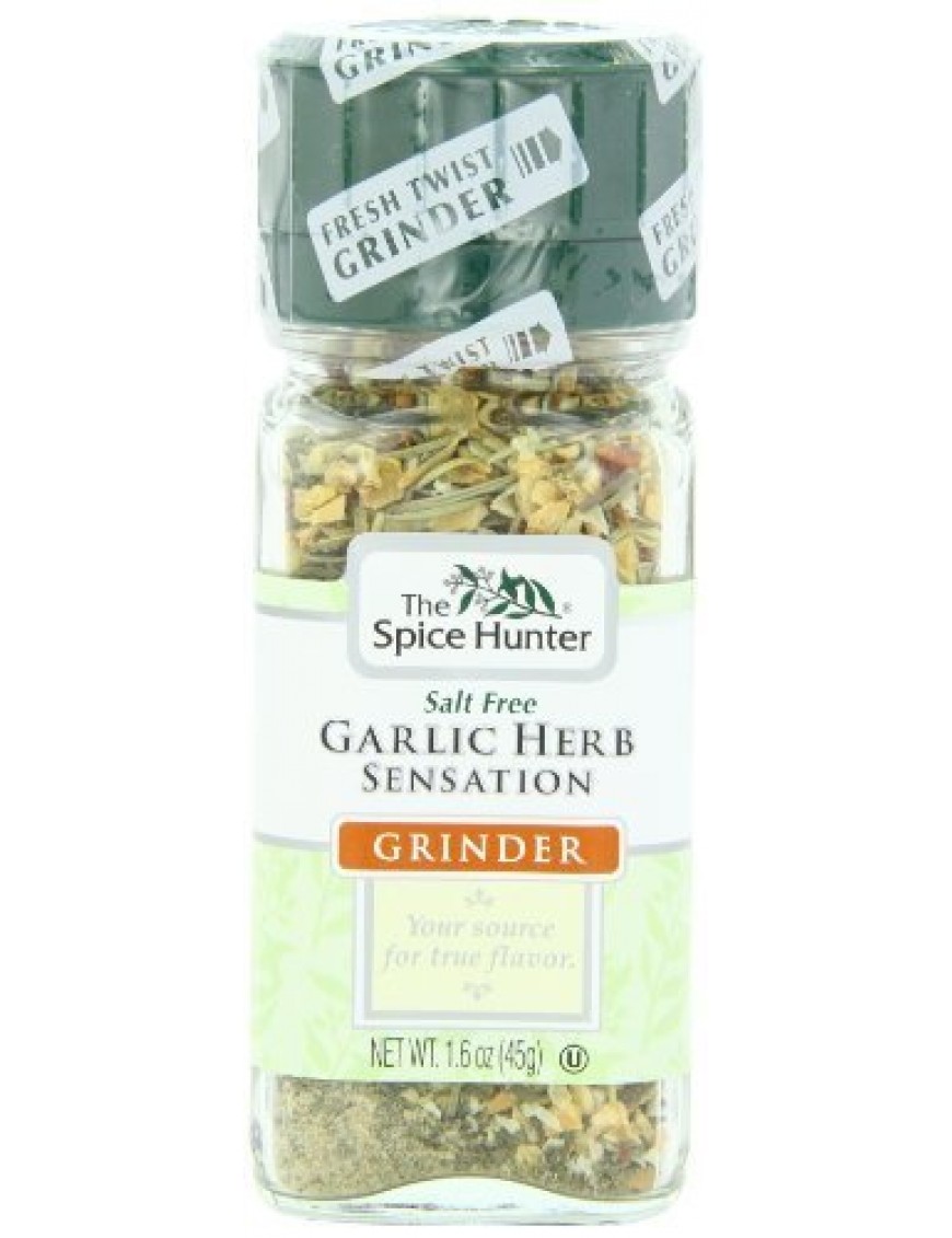 Spice Hunter Grinder Garlic Herb (3x1.6OZ )