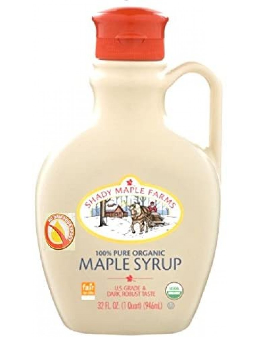 Shady Maple Farms Grade B Maple Syrup Plastic (6x32 Oz)