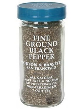 Morton & Bassett Fine Ground Black Pepper (3x1.8Oz)