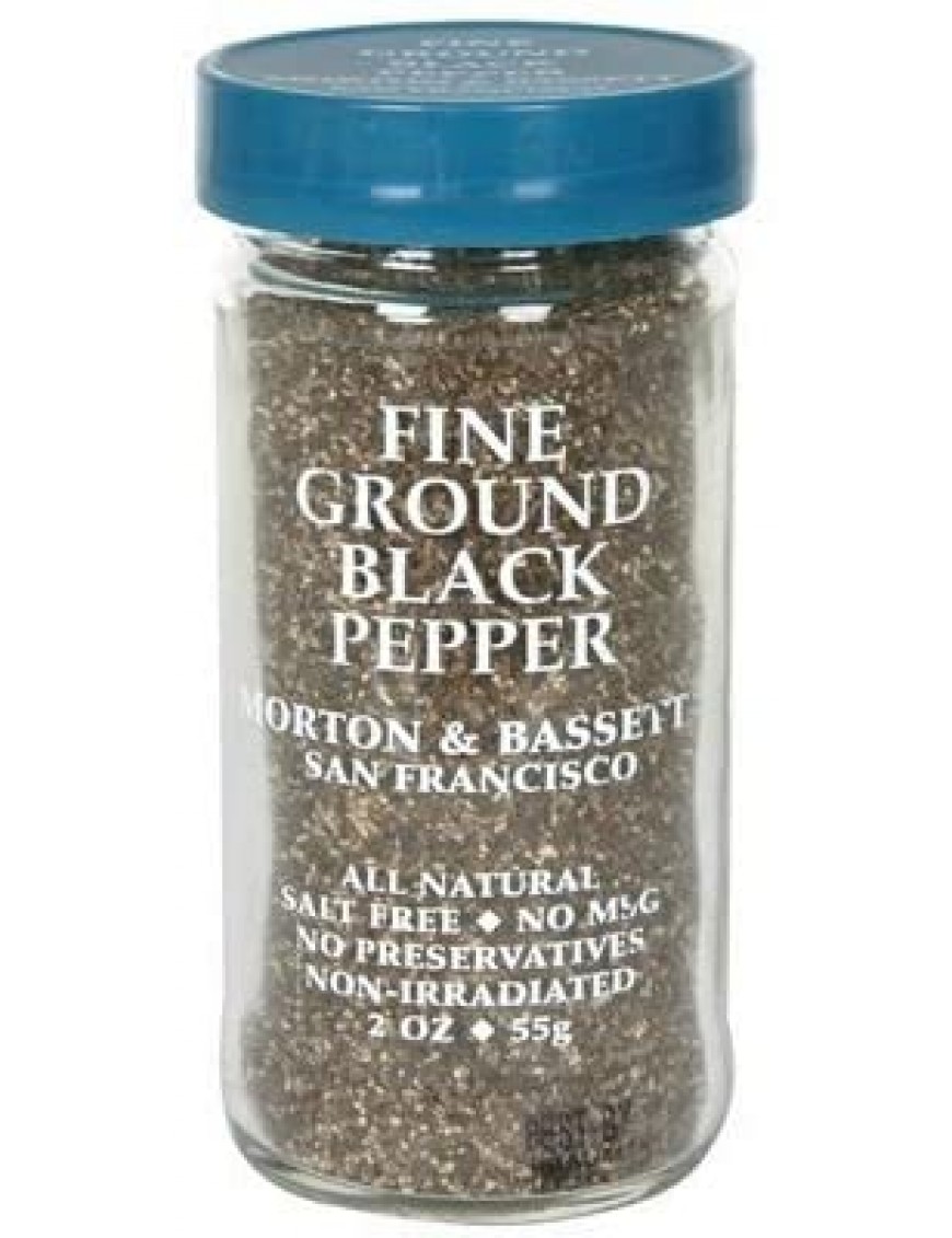 Morton & Bassett Fine Ground Black Pepper (3x1.8Oz)