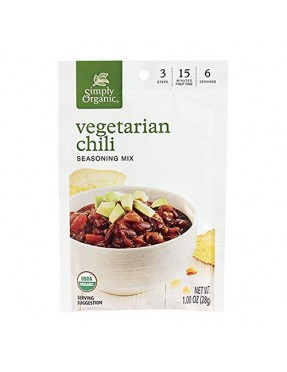 Simply Organic Veget Chili Ssn (12x1OZ )