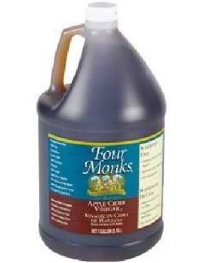 Four Monks Apple Cider Vinegar (4x128OZ )