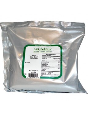 Frontier Herb Whole Chia Seed (1x1lb)