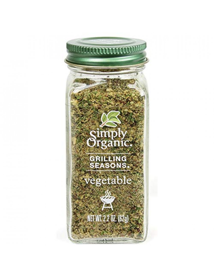 Simply Organic Og2 Grilling Seasoning Vegetable (6x2.2Oz)