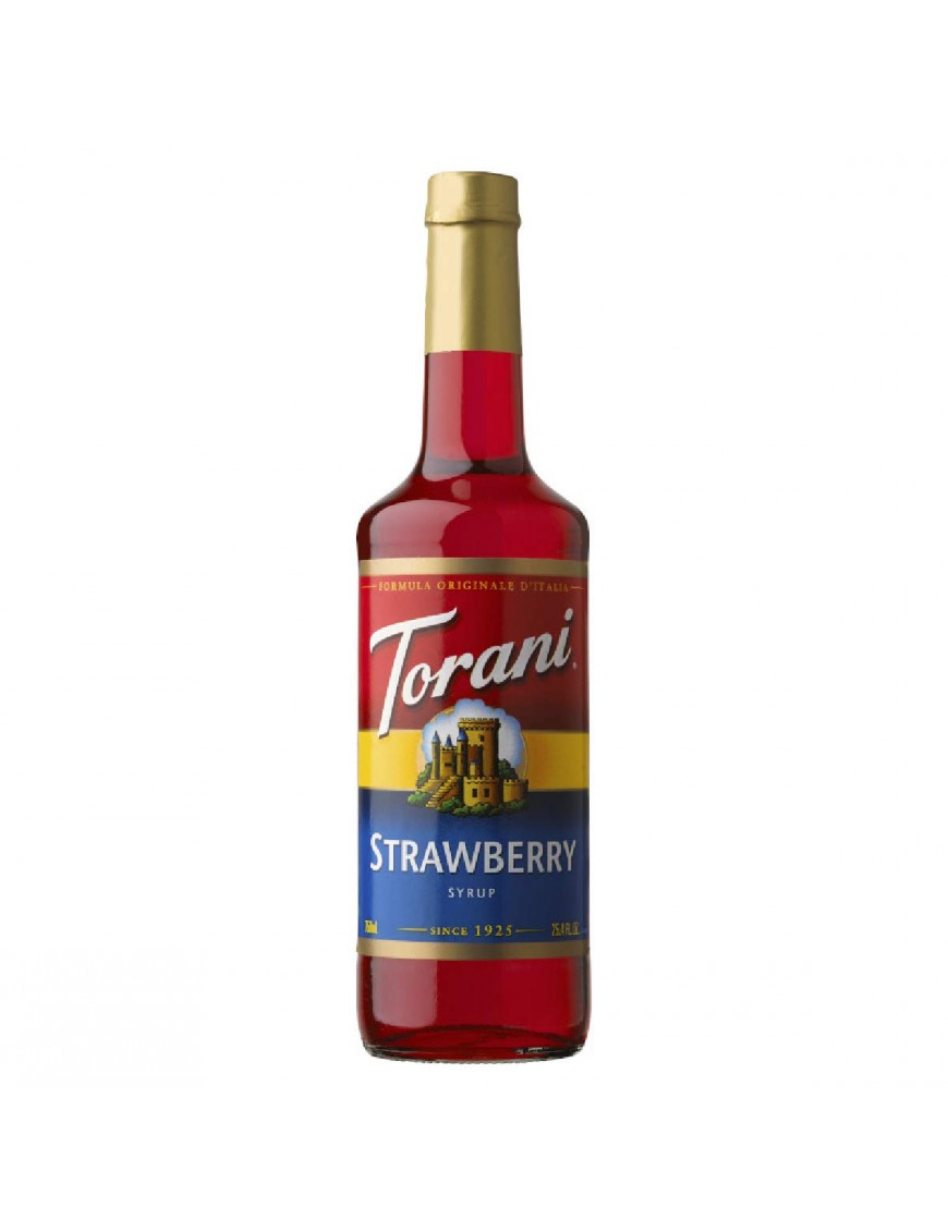 Torani Straw Coffee Syr (12x25.35OZ )