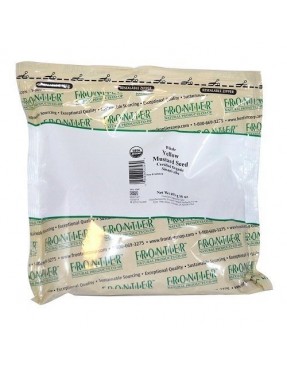 Frontier Herb Org Whole Yellow Mustard Seed (1x1lb)