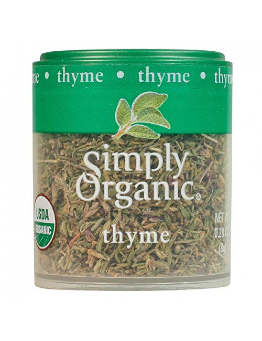 Simply Organic Mini Thyme Leaf (6x.28 Oz)