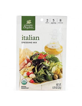 Simply Organic Italian Salad Dressing Mix (12x.7 Oz)