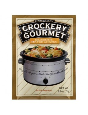 Crockery Gourmet Chck Seasoning Mix (12x2.5OZ )