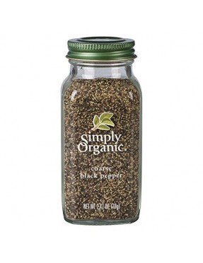 Simply Organic Pepper Black Coarse (6X2.47 OZ)