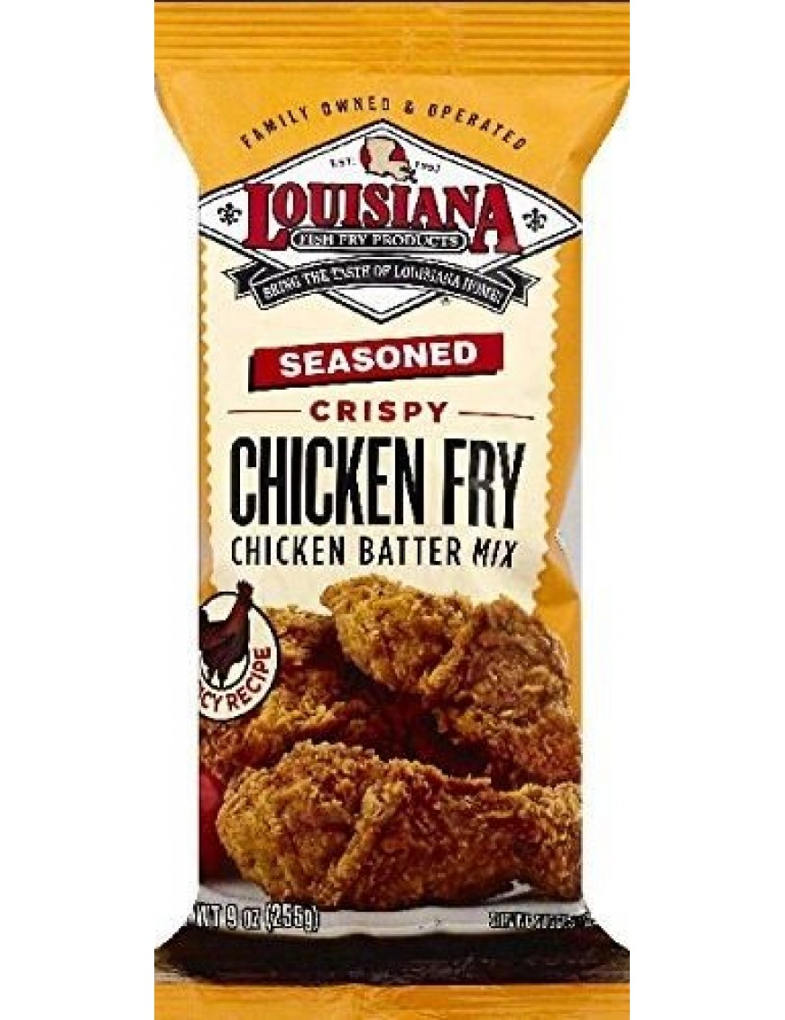 Louisiana Fish Fry Seasoned Chicken Fry (12x9Oz)