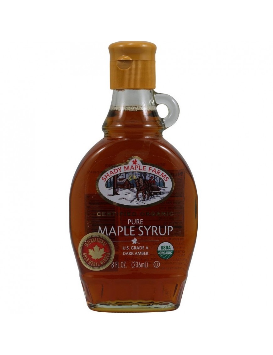 Shady Maple Farms Grade a Dark Maple Syrup Glass (12x8.0 Oz)