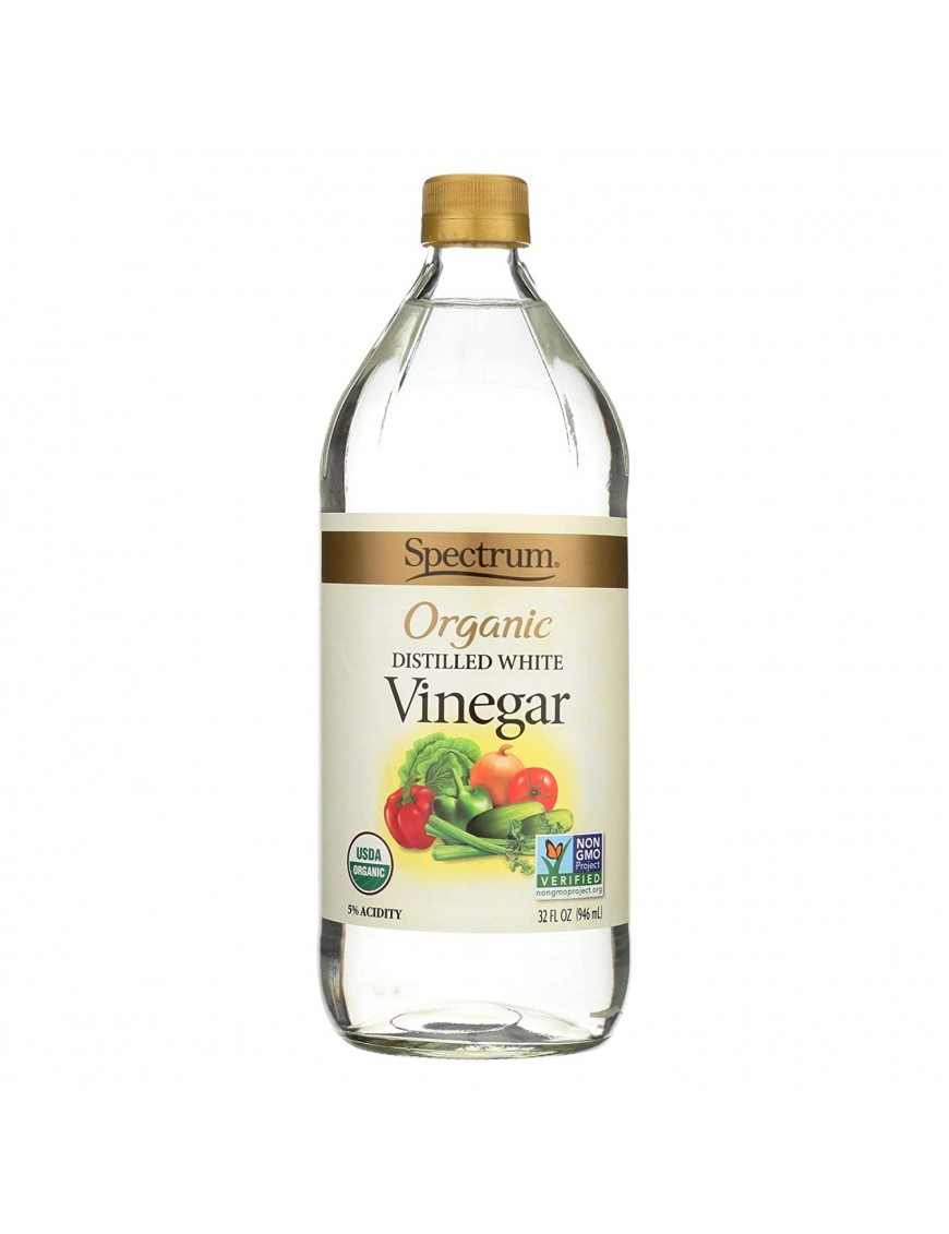 Spectrum Naturals Distilled White Vinegar (12x32 Oz)