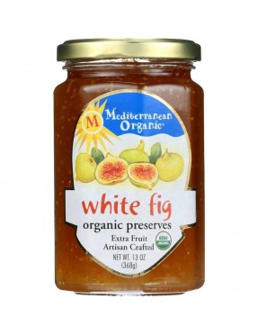 Mediterranean Organics White Fig Preserves (12x13 Oz)