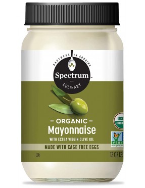 Spectrum Naturals Olive Oil Mayonnaise (12x12 Oz)