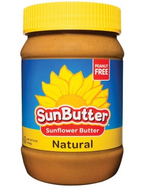 Sunbutter Natural Sunflower Seed Spread (6x16Oz)