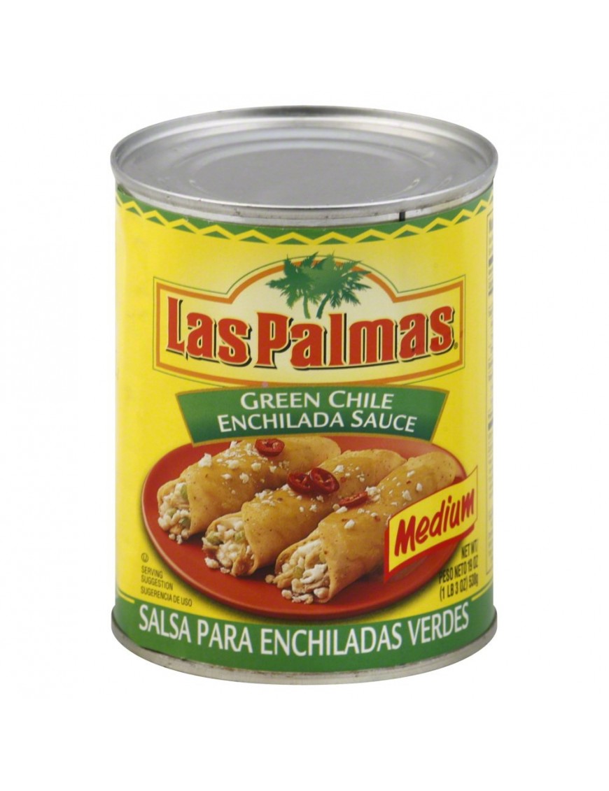 Las Palmas Green Medium Enchilada Sauce (6x19Oz)