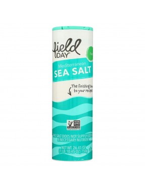 Field Day Fine Mediterranean Sea Salt (20x26.5 Oz)