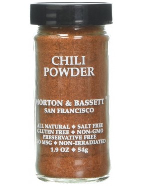 Morton & Bassett All Natural Chili Powder (3x1.9Oz)