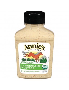 Annie's Naturals Horseradish Mustard (12x9 Oz)