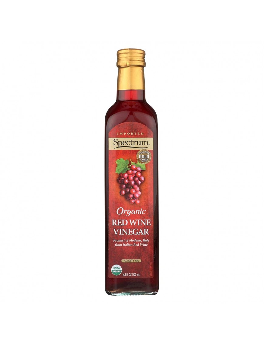 Spectrum Naturals Red Wine Vinegar (6x16.9 Oz)