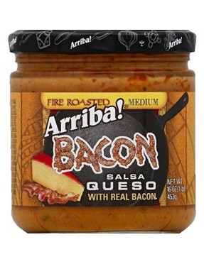 Arriba Salsa Con Queso Medium (6x16 OZ)