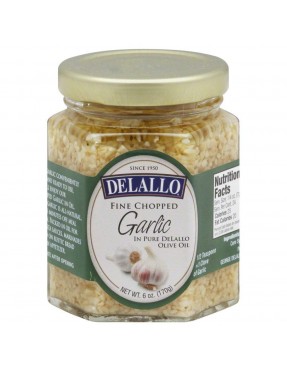 De Lallo Garlic Chopped In Oil (12x6Oz)