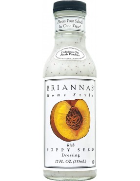 Brianna's Home Style Salad DressingRich Poppy Seed (6x12Oz)