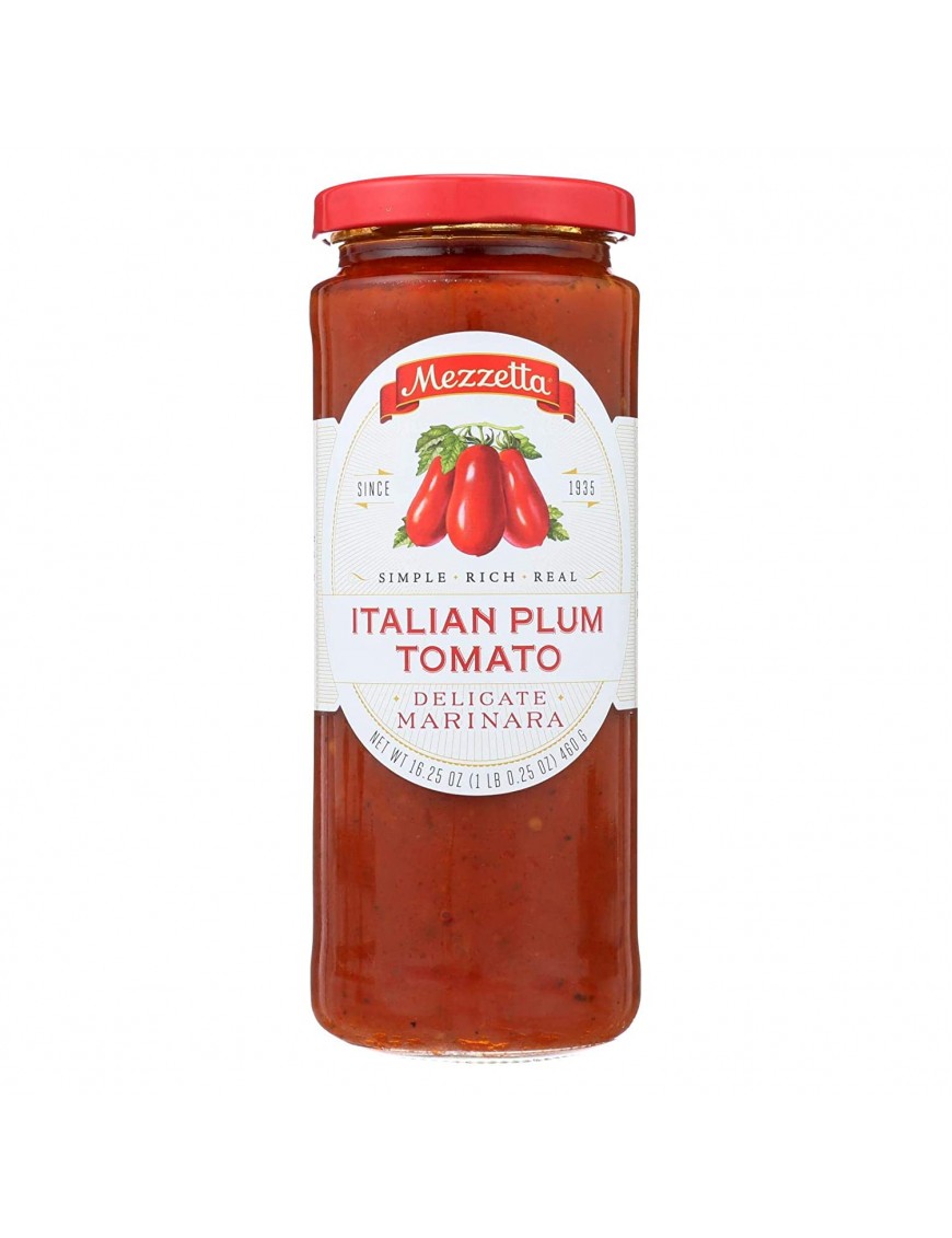 Mezzetta Marinara Italian Plum Tomato Sauce (6x16.25 OZ)