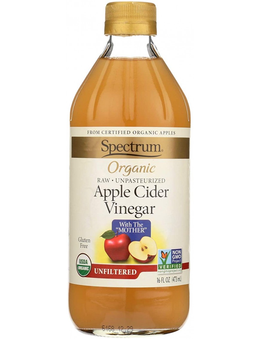 Spectrum Naturals Unfiltered Apple Cider Vinegar (12x16 Oz)