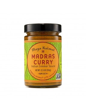 Maya Kaimal Madras Curry Indian Simmer Sauce (6x12.5Oz)