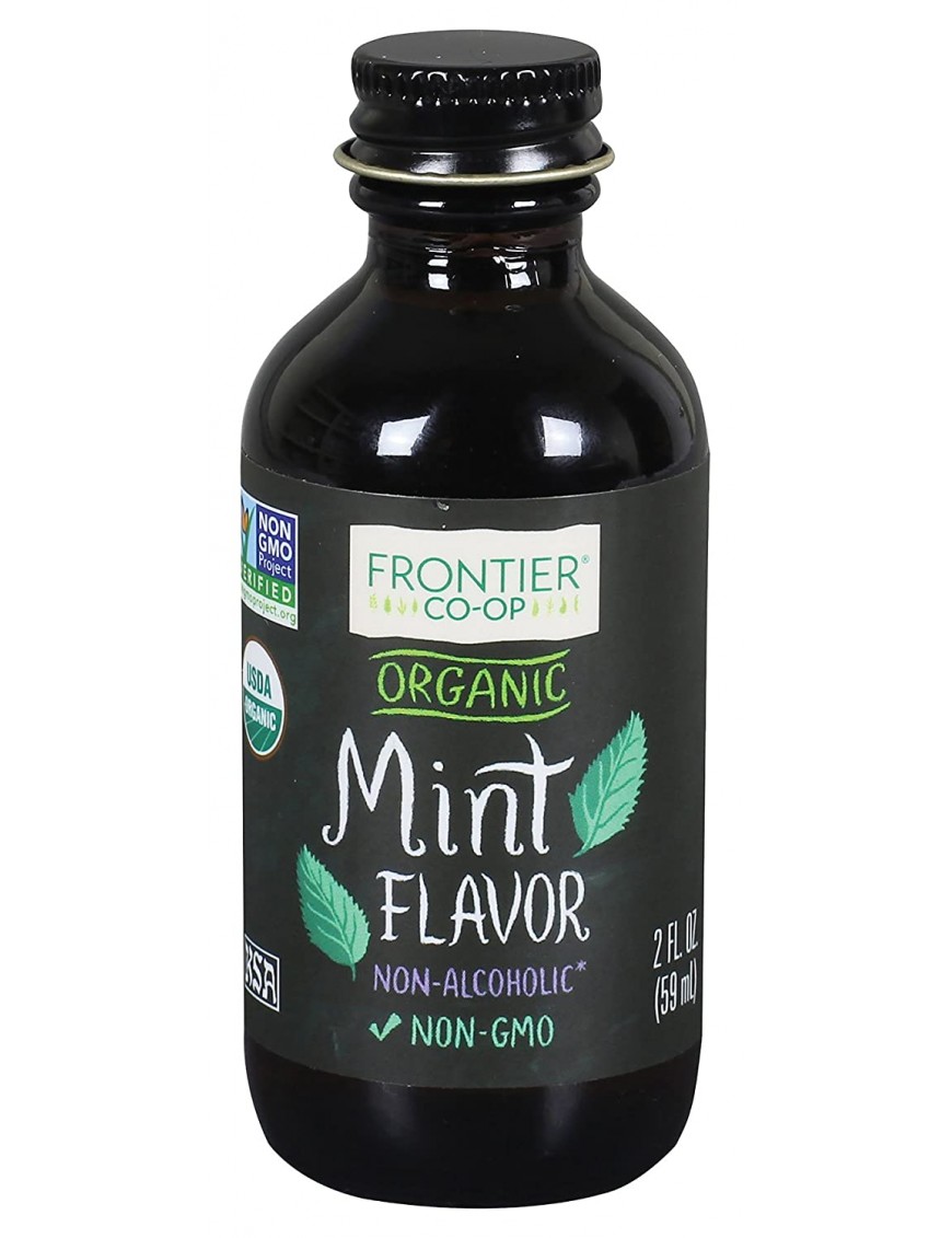 Frontier Herb Mint Flavor A/F Organic (1x2 Oz)