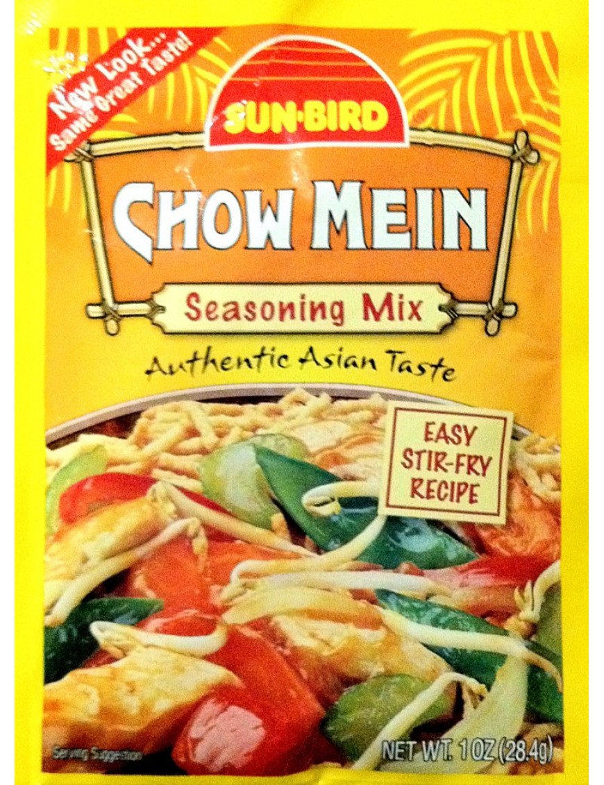 Sunbird Chow Mein Seasoning Mix (24x1 Oz)