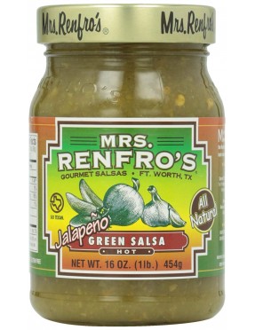 Mrs. Renfro's Green Hot Jalape??o Salsa (6x16Oz)