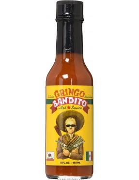 Gringo Bandito Hot Sauce Small Bottle (12x5Oz)