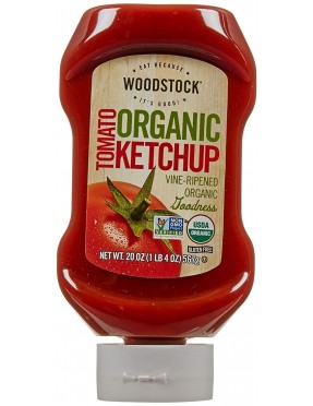Woodstock Upside Down Tomato Ketchup (12x20 Oz)