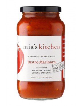 Mia's Kitchen Bistro Marinara Sauce (6x25.5OZ )