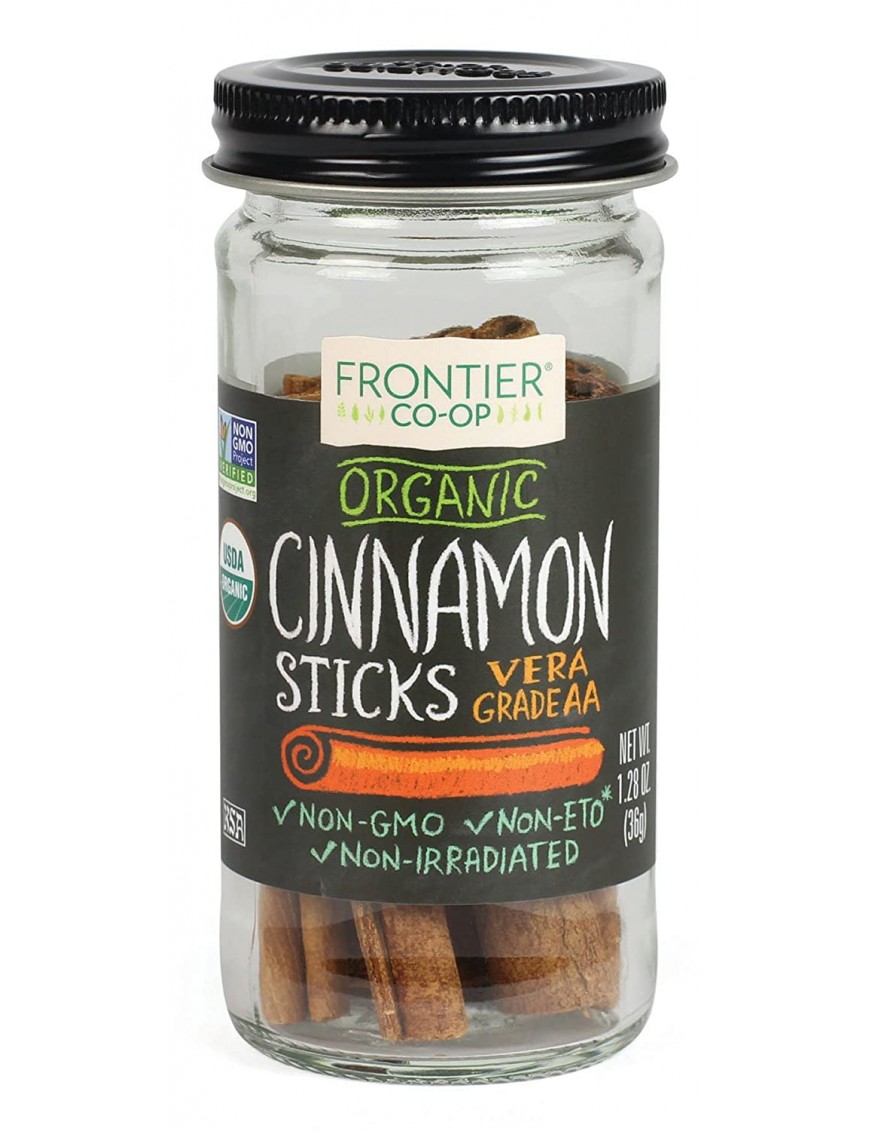 Frontier Herb 2 3x4 Inch Whole Cinnamon Stick (1x1.28 Oz)