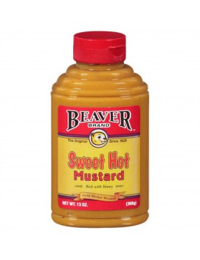 Beaver Sweet Hot Mustard (6x13Oz)