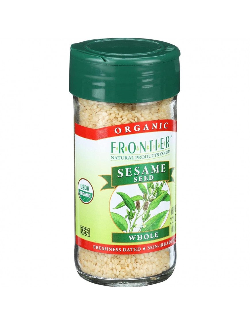 Frontier Herb Hulled Whole Sesame Seeds (1x2.32 Oz)