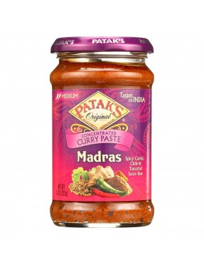 Pataks Madras Curry Paste (6x10Oz)