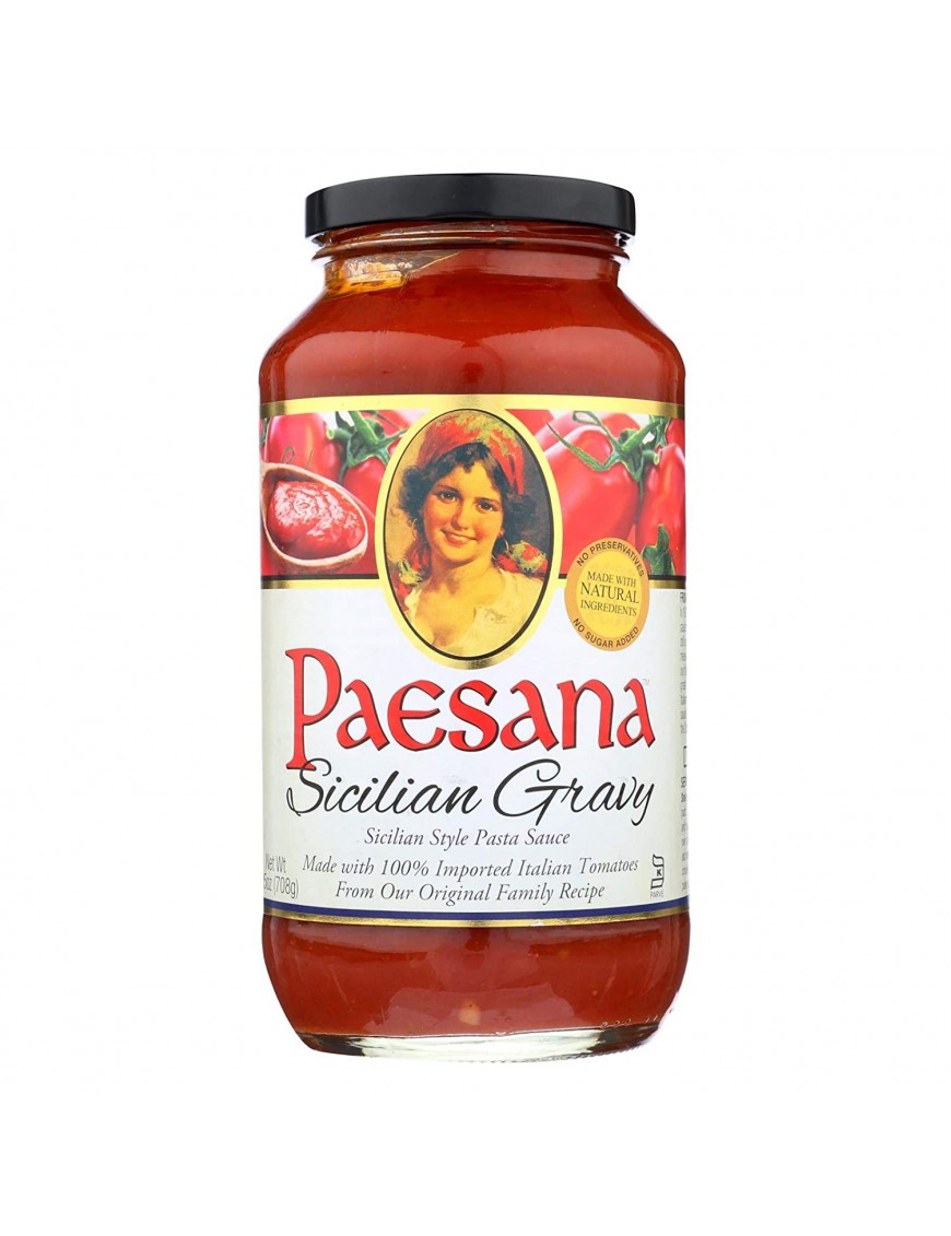 Paesana Sicilian Gravy (6x25Oz)