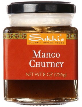 Sukhi's Gourmet Indian Food Mango Chutney (6x8Oz)