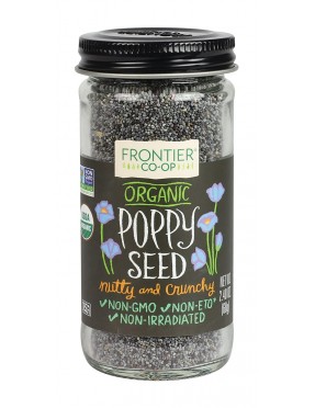 Frontier Natural Poppy Seeds Whole (1x2.4Oz)