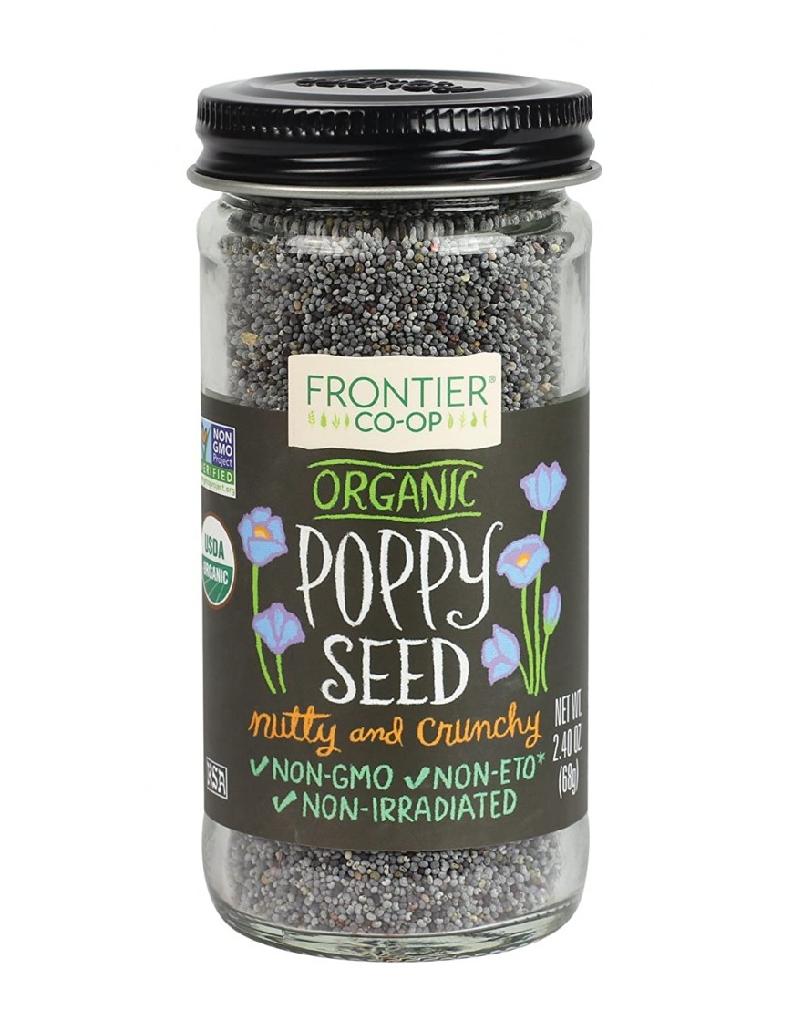 Frontier Natural Poppy Seeds Whole (1x2.4Oz)