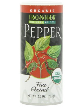 Frontier Herb Fine Grind Pepper (1x2.5 Oz)