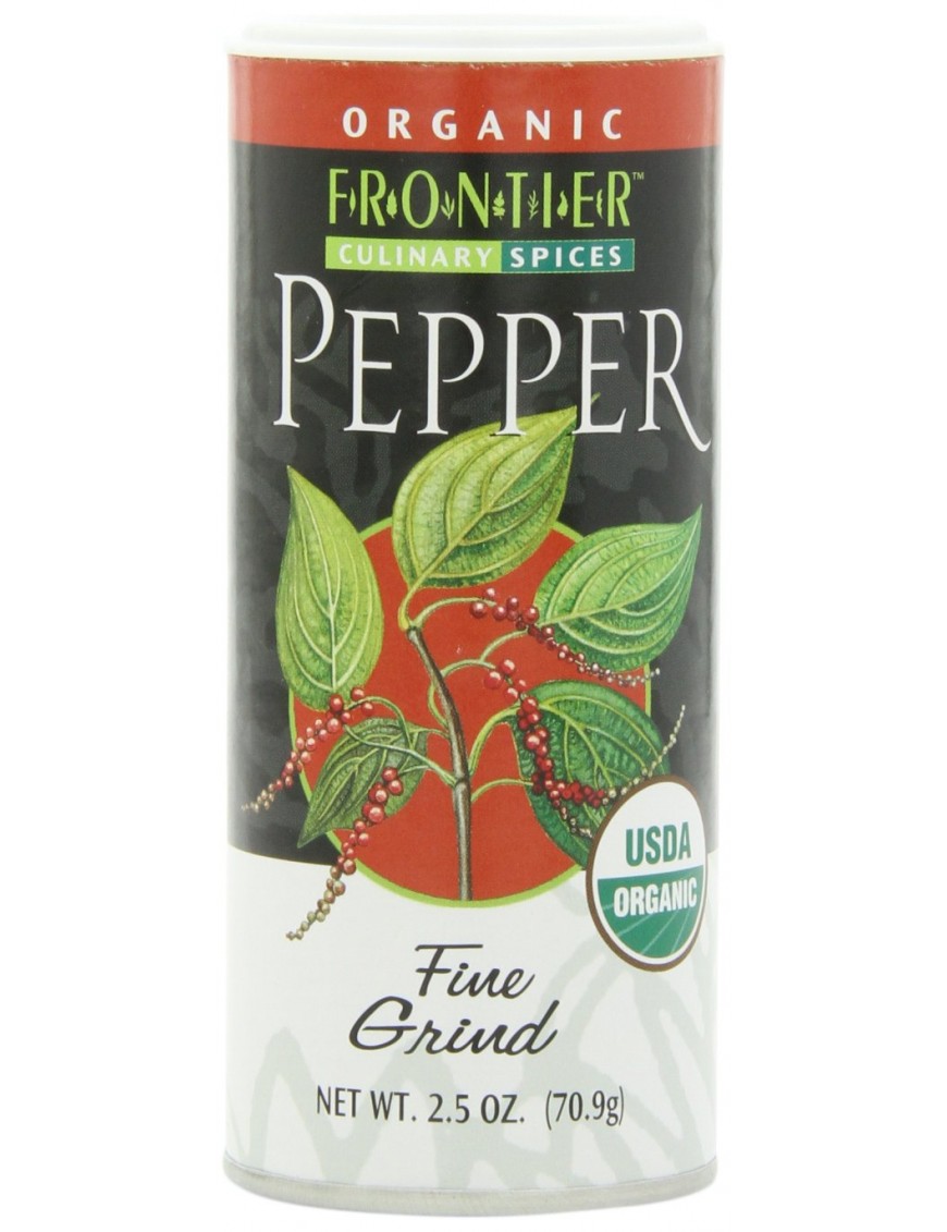 Frontier Herb Fine Grind Pepper (1x2.5 Oz)