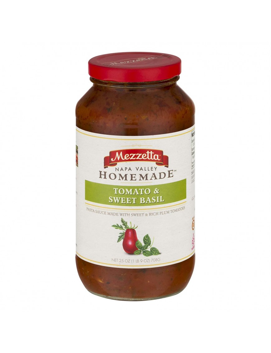 Mezzetta Tomato Basil Sauce (6x25Oz)